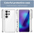 Samsung Galaxy S26 UItra Colorful Series Acrylic Hybrid TPU Phone Case - Transparent