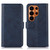 Samsung Galaxy S26 UItra Cow Texture Flip Leather Phone Case - Blue