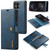 Samsung Galaxy S26 UItra DG.MING Crazy Horse Texture Detachable Magnetic Leather Case - Blue