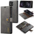 Samsung Galaxy S26 UItra DG.MING Crazy Horse Texture Detachable Magnetic Leather Case - Grey