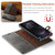 Samsung Galaxy S26 UItra DG.MING Crazy Horse Texture Detachable Magnetic Leather Case - Grey