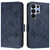 Samsung Galaxy S26 UItra Embossed Rose RFID Anti-theft Leather Phone Case - Dark Blue