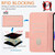 Samsung Galaxy S26 UItra Embossed Rose RFID Anti-theft Leather Phone Case - Pink