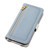 Samsung Galaxy S26 UItra ESEBLE E11 Colorful Litchi Pattern Zipper Wallet Leather Phone Case - Sky Blue