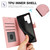 Samsung Galaxy S26 UItra Fantasy Skin-feel Calfskin Texture Leather Phone Case - Pink
