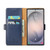 Samsung Galaxy S26 UItra Fierre Shann PU Genuine Leather Texture Phone Case - Blue