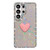Samsung Galaxy S26 UItra Flash Rhinestone Double-sided IMD Love Heart Phone Case - Lover Transparent