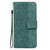 Samsung Galaxy S26 UItra Geometric Embossed Leather Phone Case - Green
