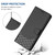 Samsung Galaxy S26 UItra Honeycomb Embossing RFID Leather Phone Case - Black