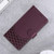 Samsung Galaxy S26 UItra Honeycomb Embossing RFID Leather Phone Case - Violet