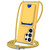 Samsung Galaxy S26 UItra Integrated Card Bag Solid Color Liquid Silicone Phone Case with Lanyard - Yellow