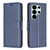 Samsung Galaxy S26 UItra Lambskin Texture Pure Color Flip Leather Phone Case - Blue