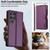 Samsung Galaxy S26 UItra LC.IMEEKE L2 Series Detachable Magsafe PU Phone Case with Lanyard - Purple