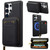 Samsung Galaxy S26 UItra LC.IMEEKE L6 Series Zipper Card Bag MagSafe Magnetic Phone Case - Black