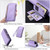 Samsung Galaxy S26 UItra Leather Stitching Multi-card Slot Zipper Phone Case - Purple