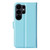 Samsung Galaxy S26 UItra Litchi Texture Horizontal Flip Leather Phone Case with Holder - Blue
