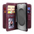 Samsung Galaxy S26 UItra Multi-Function Wallet 10 Card Slots Leather Phone Case - Claret