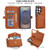 Samsung Galaxy S26 UItra Multifunctional Wallet Detachable Leather Phone Case with Lanyard - Brown