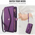 Samsung Galaxy S26 UItra Multifunctional Wallet Detachable Leather Phone Case with Lanyard - Dark Purple