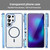 Samsung Galaxy S26 UItra PC Hybrid TPU Airbag Shockproof MagSafe Phone Case - Transparent Blue