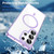 Samsung Galaxy S26 UItra PC Hybrid TPU Airbag Shockproof MagSafe Phone Case - Transparent Purple