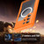 Samsung Galaxy S26 UItra RedPepper IP68 Waterproof Triple-proof MagSafe Phone Case - Orange