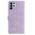 Samsung Galaxy S26 UItra Rose Flower Embossing Pattern Leather Phone Case - Light Purple