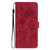 Samsung Galaxy S26 UItra Rose Flower Embossing Pattern Leather Phone Case - Red