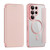 Samsung Galaxy S26 UItra Shield MagSafe RFID Anti-theft Leather Phone Case - Pink