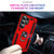 Samsung Galaxy S26 UItra Shockproof TPU + PC Phone Case - Red