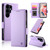 Samsung Galaxy S26 UItra Side Buckle Magnetic Frosted Leather Phone Case - Purple
