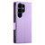 Samsung Galaxy S26 UItra Side Buckle Magnetic Frosted Leather Phone Case - Purple