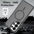 Samsung Galaxy S26 UItra Skin Feel TPU Hybrid PC MagSafe Phone Case - Black