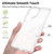 Samsung Galaxy S26 UItra Skin Feel TPU Hybrid PC MagSafe Phone Case - Transparent