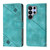 Samsung Galaxy S26 UItra Skin-feel Embossed Leather Phone Case - Green