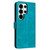 Samsung Galaxy S26 UItra Solid Calf Texture Flip Leather Phone Case - Green