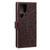Samsung Galaxy S26 UItra Totem Flower Embossed Leather Phone Case with Lanyard - Brown
