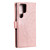 Samsung Galaxy S26 UItra Totem Flower Embossed Leather Phone Case with Lanyard - Rose Gold