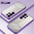Samsung Galaxy S26 UItra Transparent Plating Fine Hole Phone Case - Purple