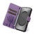 Samsung Galaxy S26 UItra Tree & Cat Embossed Pattern Flip Leather Phone Case - Light Purple