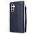 Samsung Galaxy S26+ 3-Card Slots Multifunctional Leather Phone Case - Blue