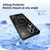 Samsung Galaxy S26+ ABEEL Ice Fox Series Magsafe Heat Sink Cooling Phone Case - Black