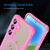 Samsung Galaxy S26+ Armor Glaze MagSafe Magnetic Phone Case - Pink