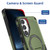 Samsung Galaxy S26+ Armor MagSafe Holder PC Hybrid TPU Phone Case - Army Green
