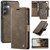 Samsung Galaxy S26+ AutSpace A05 2 in 1 Retro Calf Texture MagSafe Magnetic Phone Case - Brown