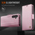 Samsung Galaxy S26+ AutSpace A11 Side Buckle MagSafe Magnetic RFID Phone Leather Case - Rose Gold