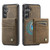 Samsung Galaxy S26+ AutSpace A12 MagSafe Magnetic RFID Card Bag Phone Case - Coffee