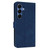 Samsung Galaxy S26+ AZNS Skin Feel Calf Texture Flip Leather Phone Case - Blue