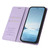 Samsung Galaxy S26+ Ballet Girl Diamond Studded RFID Vegan Leather Phone Case - Light Purple