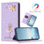 Samsung Galaxy S26+ Ballet Girl Diamond Studded RFID Vegan Leather Phone Case - Light Purple